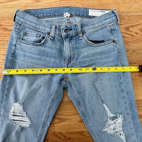 Rag & Bone Dre Skinny Jeans - Size 24 - Picture 8 of 10